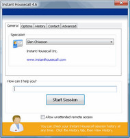 Instant Housecall screenshot